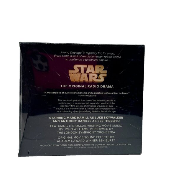 STAR WARS The Original Radio Drama, 13 Episodes on 7 Compacts Discs NPR produced - Picture 4 of 8